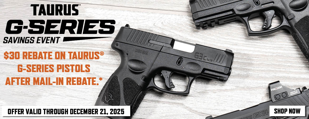 Taurus G Series Savings Event